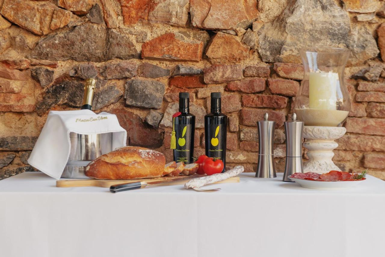 Masia Can Viver - Olive Oil Tourism B&B Bigues I Riells Buitenkant foto