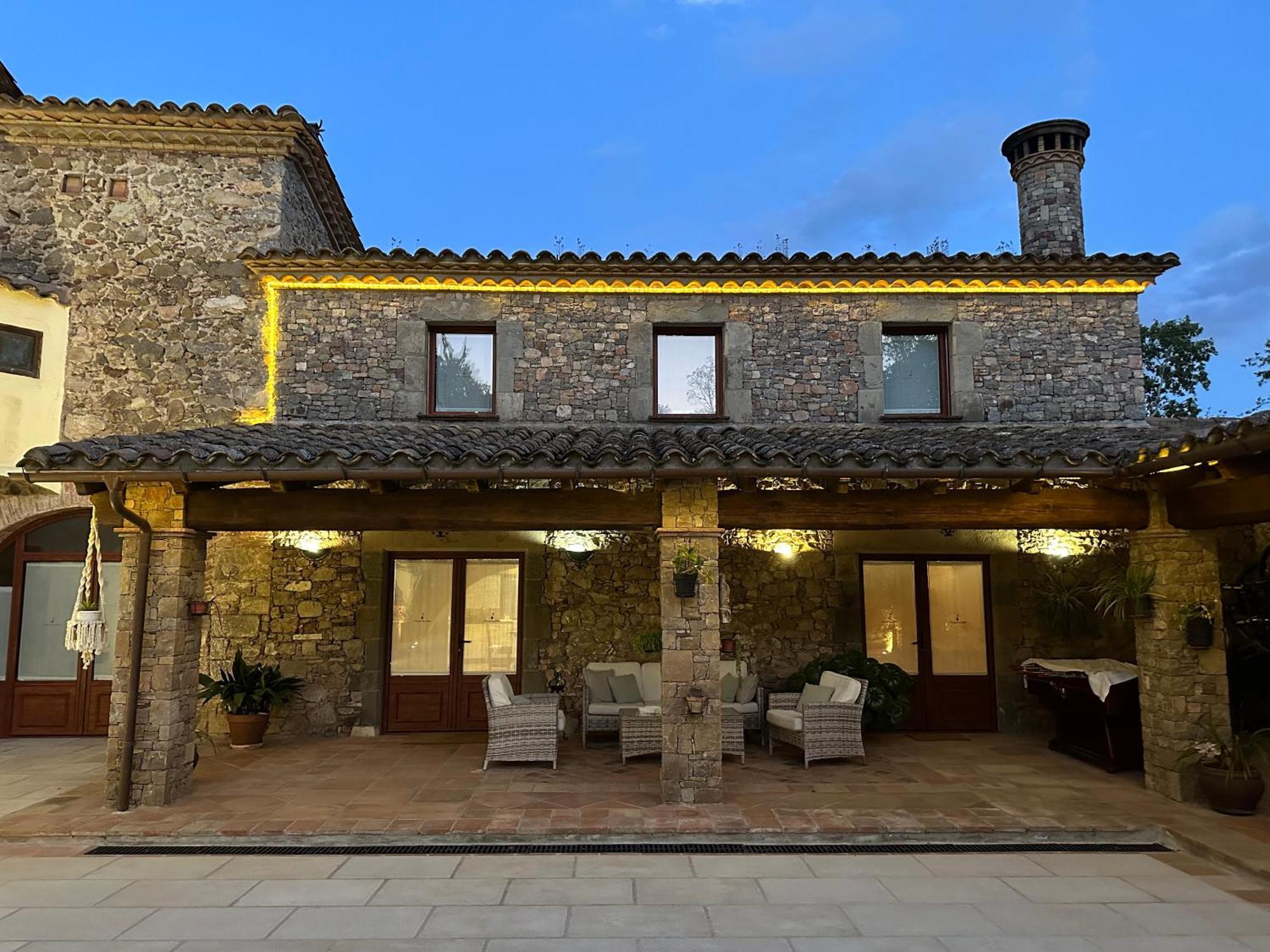 Masia Can Viver - Olive Oil Tourism B&B Bigues I Riells Buitenkant foto