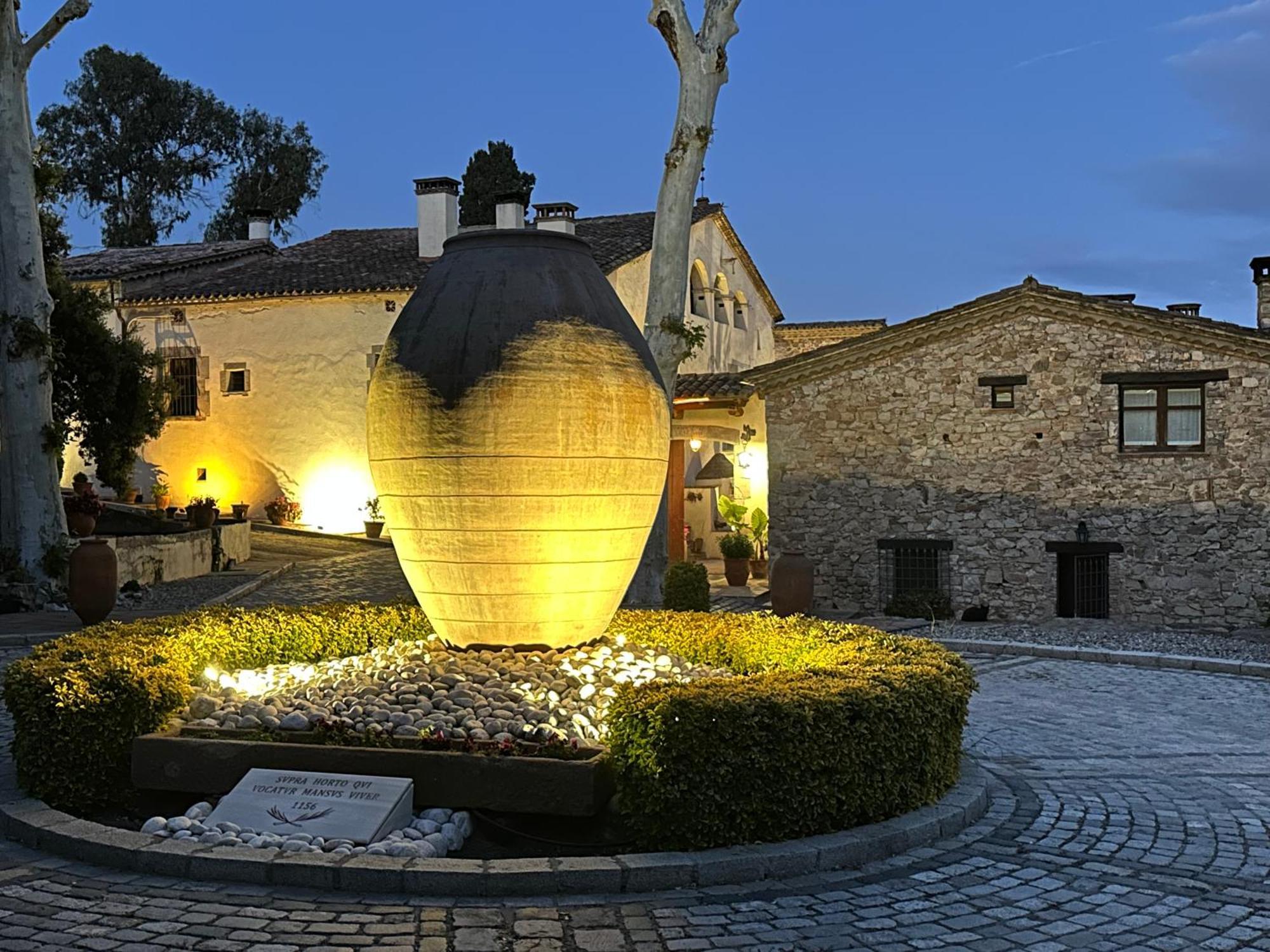 Masia Can Viver - Olive Oil Tourism B&B Bigues I Riells Buitenkant foto